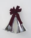 Silvers Bells w/Burgundy Bow