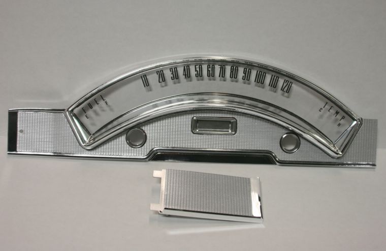 1958 Ford Fairlane Gauge Bezel Restoration