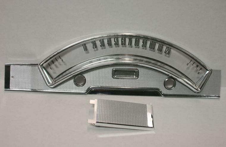 1958 Ford Fairlane Gauge Bezel Restoration